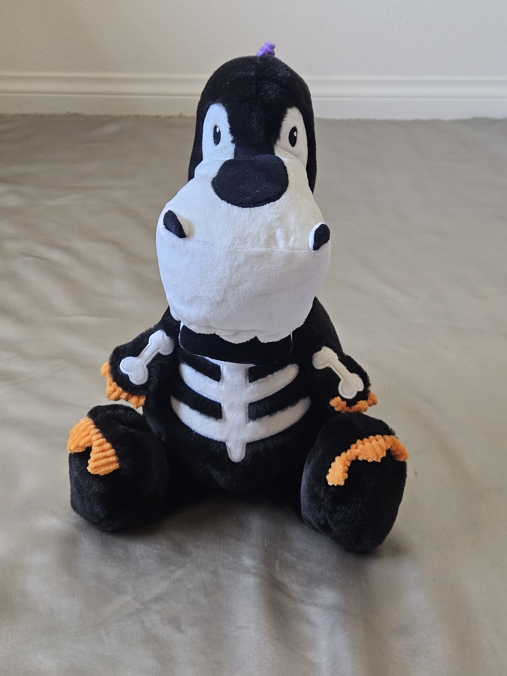 Gigglescape 12" Halloween T-rex Dinosaur Glow in the Dark plush